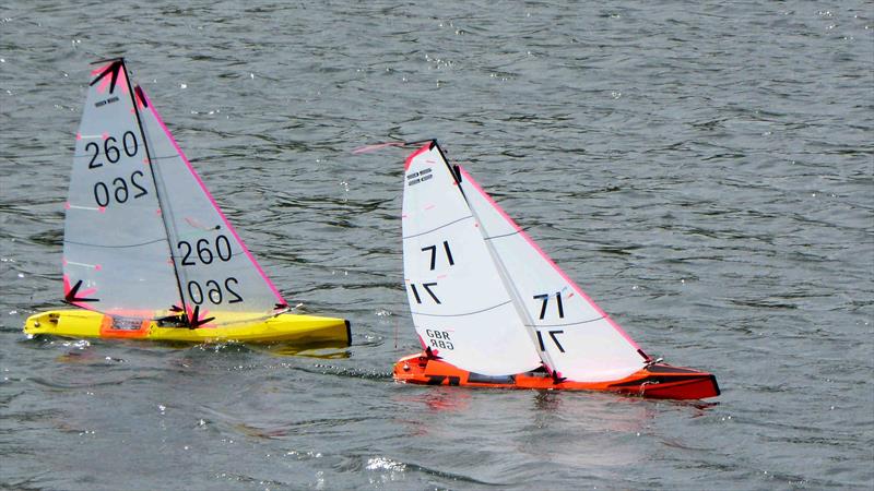 2022 MYA Scottish District DF95 Championship at Greenock photo copyright David Addison taken at Greenock Model Yacht and Power Boat Club and featuring the DF95 class