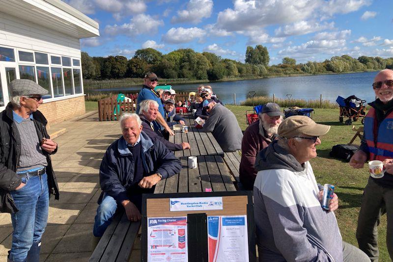 First DF95 Open Meeting at Huntingdon Radio Yacht Club photo copyright Andy Start taken at Huntingdon Radio Yacht Club and featuring the DF95 class