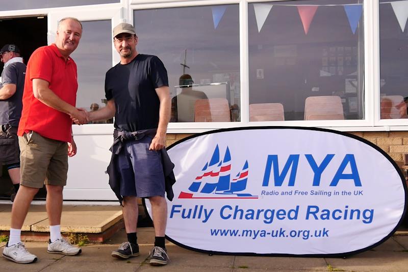 Ben Harker takes sixth place in the DF95 open meeting at Huntingdon Radio Yacht Club photo copyright Andrew Wallace taken at Huntingdon Radio Yacht Club and featuring the DF95 class