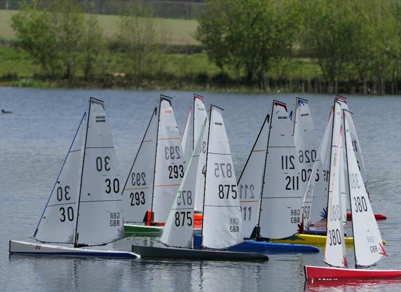 DF95 Spring Series at East Kent Radio Sailing Club photo copyright Peter Jackson taken at East Kent Radio Sailing Club and featuring the DF95 class