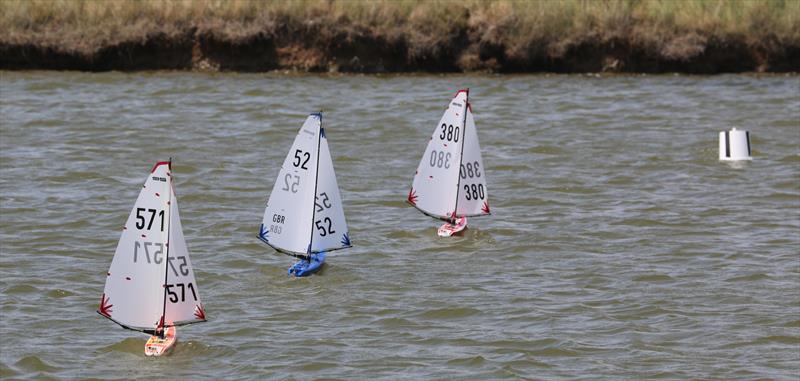 Leeward Gate during the DF95 Metropolitan and Southern TT at East Kent Radio Sailing Club - photo © Simon Thornton