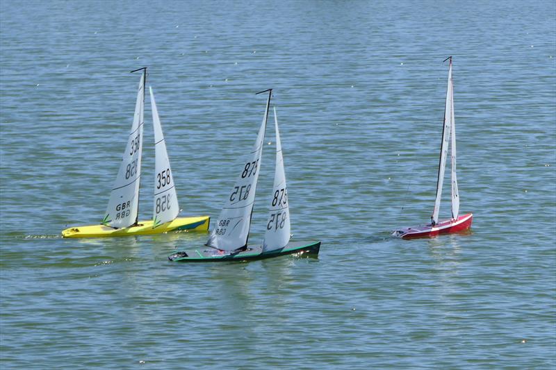 DF95 Summer Series event 2 at Barton's Point photo copyright Alan Houndsell taken at East Kent Radio Sailing Club and featuring the DF95 class
