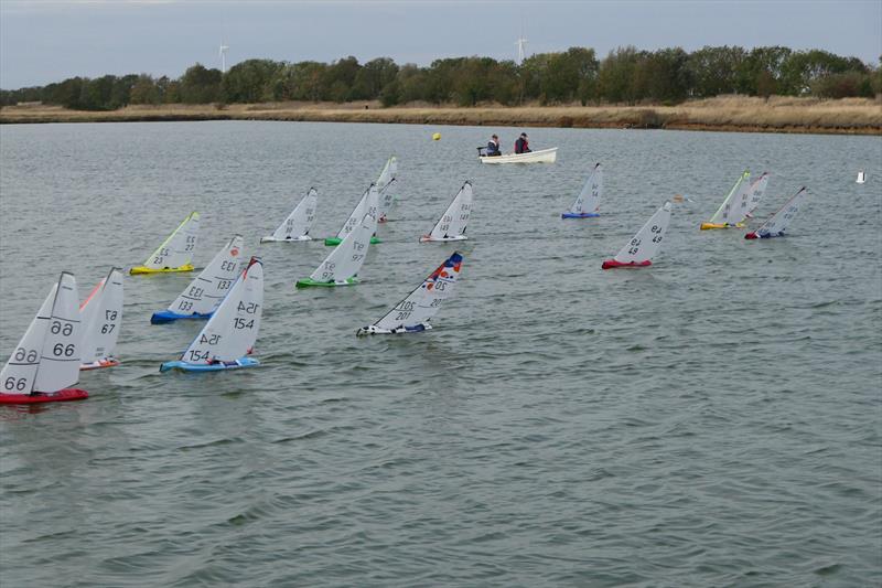 DF95 National Championship at Barton's Point, Sheppey photo copyright Jim La Roche taken at East Kent Radio Sailing Club and featuring the DF95 class