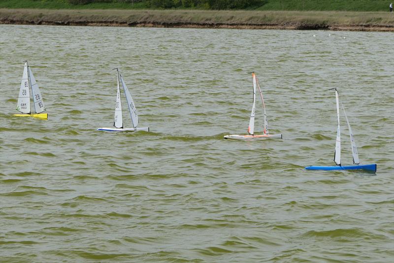 Downwind Procession during the DF95 Spring Series at Barton's Point week 2 - photo © Alan Hounsell