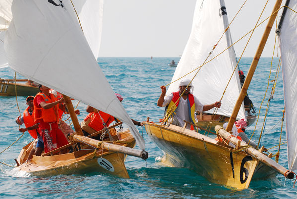 The top 20 Traditional 22ft Sailing Dhows will be racing this Saturday to qualify for the match racing series photo copyright Ashraf Al Amra taken at  and featuring the Dhow class