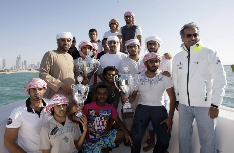 Dubai Traditional 22ft Dhow Championships photo copyright Ashraf Al Amra taken at  and featuring the Dhow class