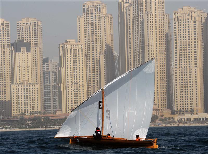 Dubai Traditional 22ft Dhows at the Majid Bin Mohammed Watersports Championships photo copyright DIMC taken at  and featuring the Dhow class