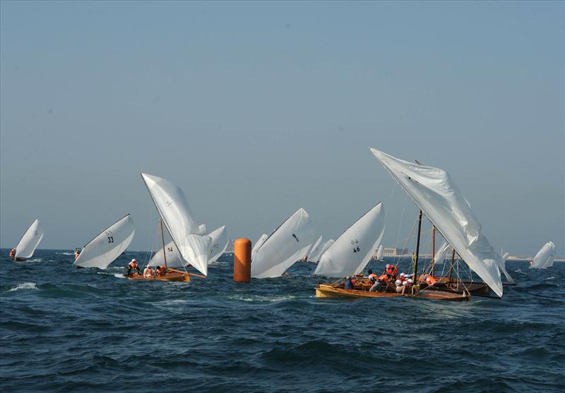 Dubai Traditional 22ft Sailing Dhow Race photo copyright DIMC taken at  and featuring the Dhow class