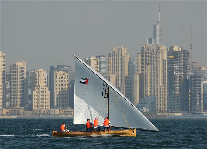 Traditional 22ft Dhow Sailing Championships race 2 photo copyright DIMC taken at  and featuring the Dhow class