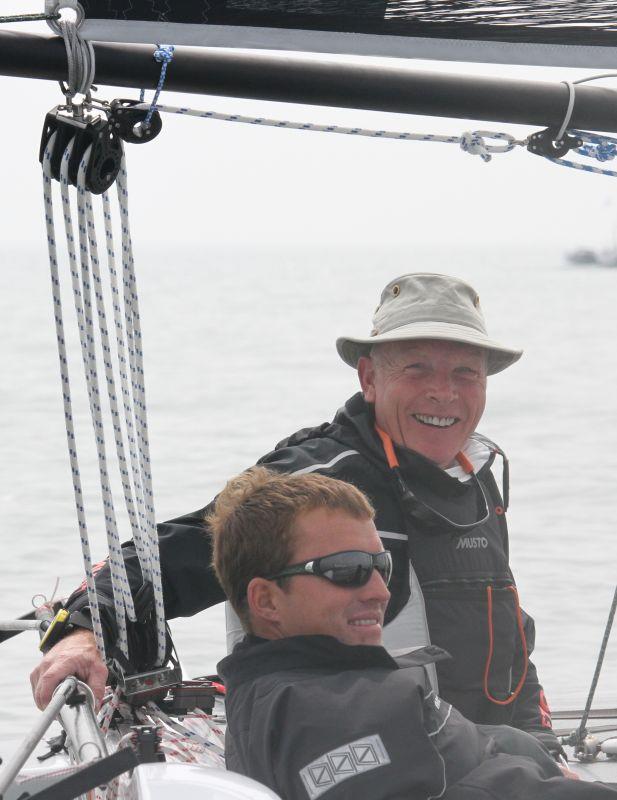 Mike Golding at the International Paint Poole Regatta photo copyright Mark Jardine taken at Parkstone Yacht Club and featuring the Diam 24OD class