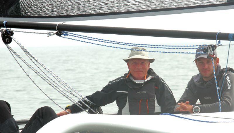 Mike Golding at the International Paint Poole Regatta photo copyright Mark Jardine taken at Parkstone Yacht Club and featuring the Diam 24OD class