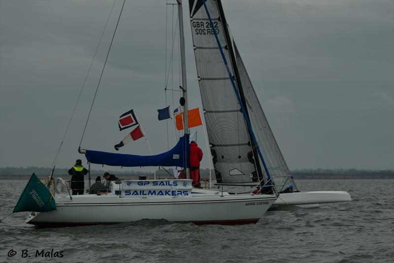 Diam 24od Spring Championship at Hamble photo copyright Bertrand Malas taken at Hamble River Sailing Club and featuring the Diam 24OD class