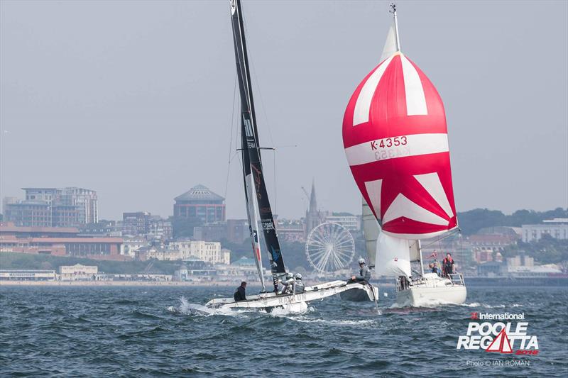 International Paint Poole Regatta 2018 day 1 photo copyright Ian Roman / International Paint Poole Regatta taken at  and featuring the Diam 24OD class