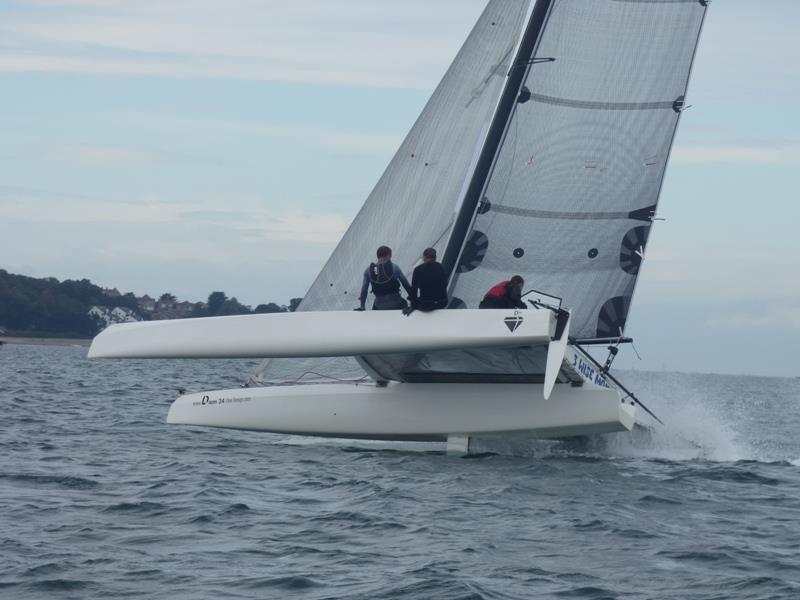 Diam 24OD Nationals during the MOCRA Bembridge Regatta - photo © Jerry Summers