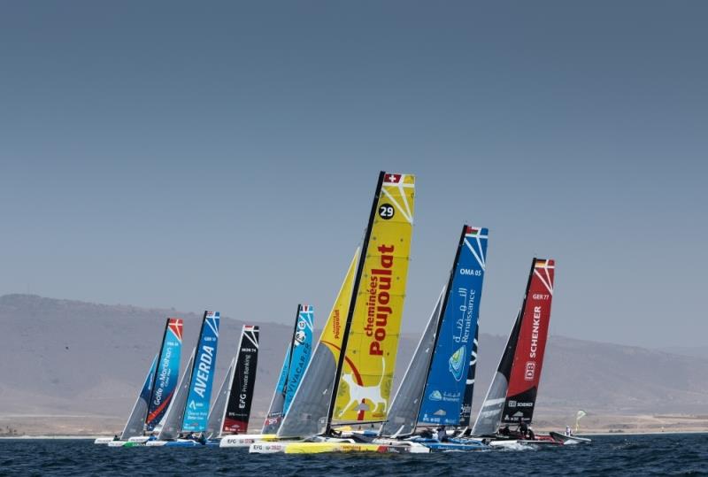 EFG Sailing Arabia The Tour on February 5th, 2018 in Salalah, Oman photo copyright Lloyd Images taken at Oman Sail and featuring the Diam 24OD class