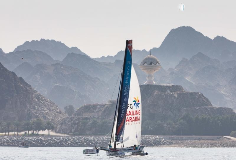 EFG Sailing Arabia The Tour on February 16th, 2018 in the city of Muscat, Oman photo copyright Lloyd Images taken at Oman Sail and featuring the Diam 24OD class