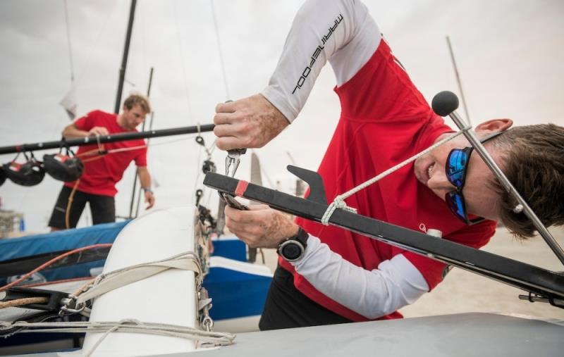 EFG Sailing Arabia The Tour 2019 photo copyright Vincent Curutchet / Lloyd Images / Oman Sail taken at Oman Sail and featuring the Diam 24OD class