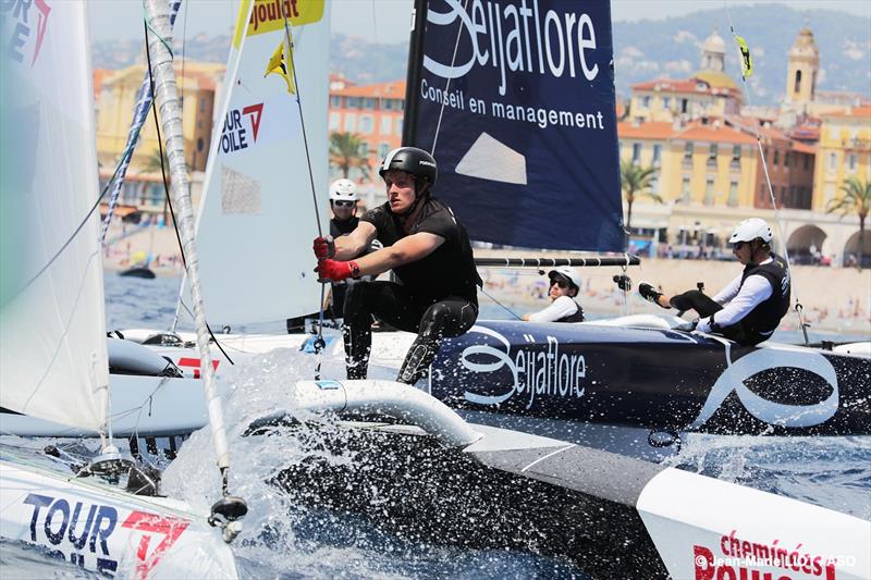 Act 7 - Nice - Tour Voile 2019 photo copyright Jean-Marie LIOT / ASO taken at  and featuring the Diam 24OD class