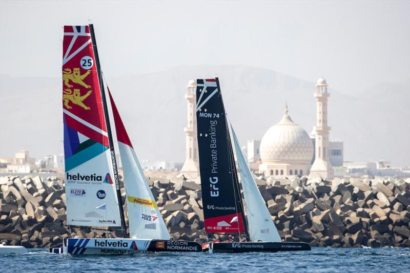 Team DB Schenker - 2020 EFG Sailing Arabia - The Tour photo copyright Sander van der Borch / Oman Sail taken at Oman Sail and featuring the Diam 24OD class