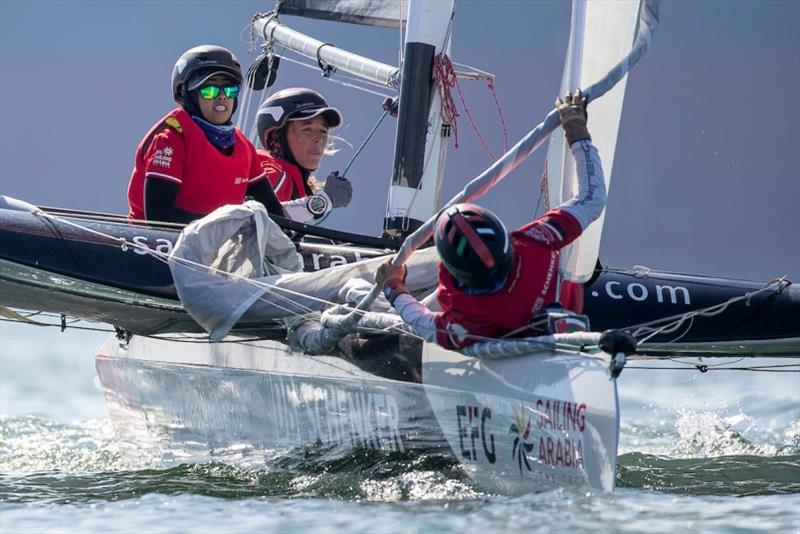 Team DB Schenker - 2020 EFG Sailing Arabia - The Tour - photo © Sander van der Borch / Oman Sail