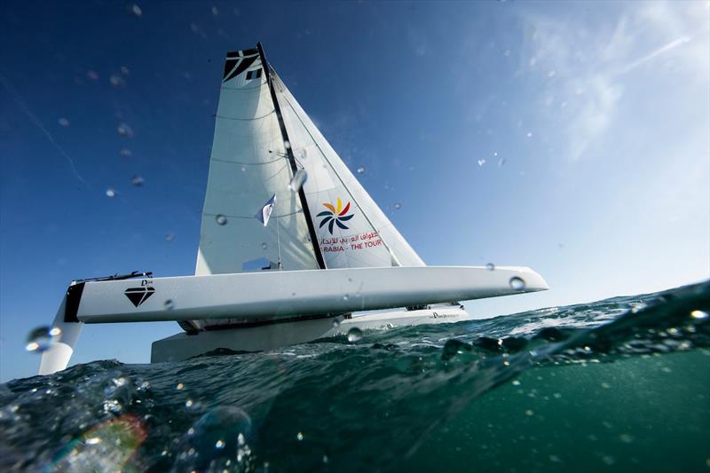 Team France skippered by Lara Granier on Sailing Arabia The Tour Day 2 - photo © Lloyd Images / Oman Sail