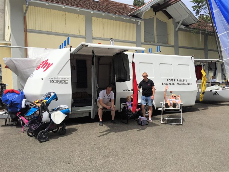 The Dinghy Rope trailer being put to good use at an event - photo © Andrew Dowley