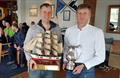 © Frank Miller Stephen Oram and Noel Butler - Frostbite Series at Dun Laoghaire Motor Yacht Club prizegiving © Frank Miller