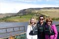 Just three of the many happy participants at the Discover Sailing Day 2022 at Dovestone Sailing Club © Nik Lever