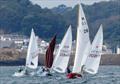 Dayboat and dinghy mix on Saturday during the Carey Olsen Jersey Regatta 2022 © Bill Harris