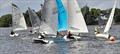 Border Counties Midweek Sailing at Nantwich: Be careful on the dead run © Dave Edwards
