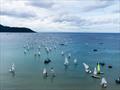 Phuket King's Cup 2022: the dinghy fleet heads for the race course © Guy Nowell / Phuket King's Cup