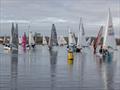 Light winds on Saturday at the Notts County Cooler, part of the Midlands Mini Series © David Eberlin