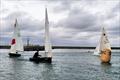 © Ian Cutliffe Ciara Mulvey & Peter Murphy lead the Wayfarer into the weather mark, while in the background Frank Cassidy & John Hudson still have some work to do - Viking Marine DMYC Frostbite Series 2 day 11 © Ian Cutliffe