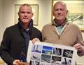 © Frank Miller ILCA 6s - 1st Overall, Conor Clancy with DMYC Commodore, Derek Gill. Viking Marine Frostbites Series Series 1 prize-giving © Frank Miller