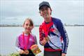 Among the prize winners were Carys and Jack Harding - Welsh Sailing Dragon Series at Cardiff Bay &copy; Neil Harding