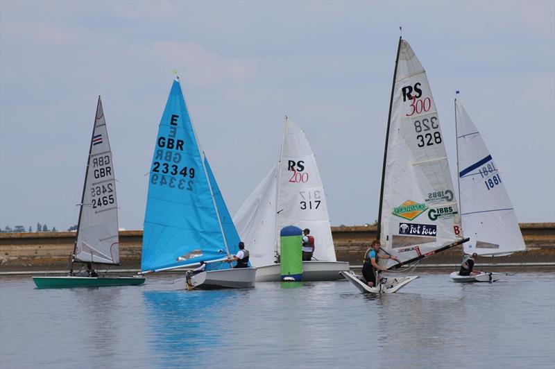 Garmin Datchet Summer Flyer photo copyright SailRacer taken at Datchet Water Sailing Club and featuring the Dinghy class