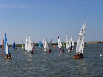 Bart's Bash event at Crosby photo copyright Ann Middleton taken at Crosby Sailing Club and featuring the Dinghy class