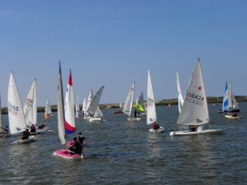 Bart's Bash event at Crosby photo copyright Ann Middleton taken at Crosby Sailing Club and featuring the Dinghy class