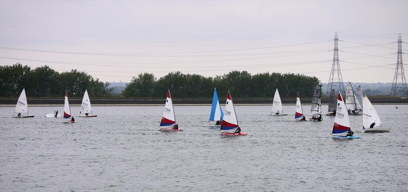 London's Finest event at King George SC photo copyright Paul Ashton taken at King George Sailing Club and featuring the Dinghy class