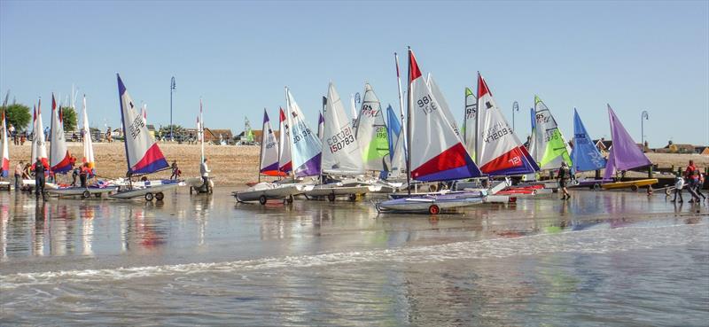 West Sussex Schools and Youth Sailing Association Annual Regatta 2015 photo copyright Bill Brooks taken at Felpham Sailing Club and featuring the Dinghy class