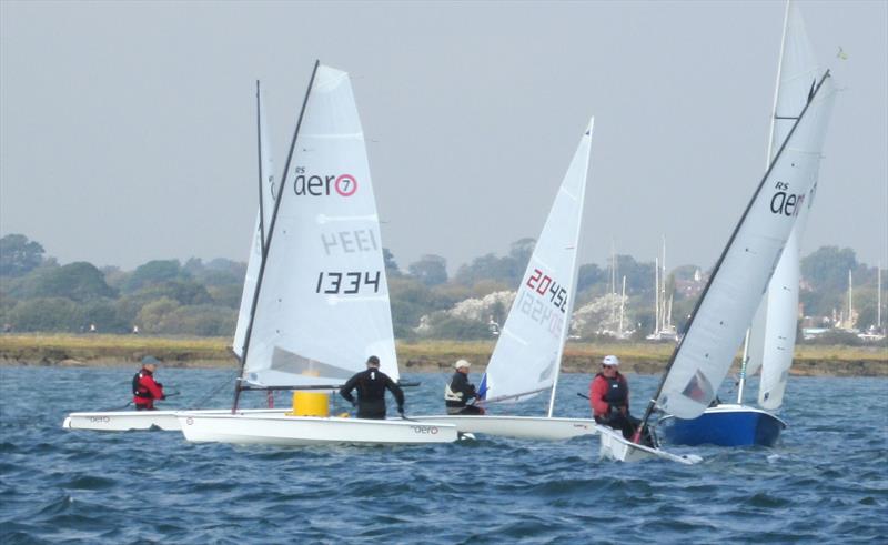 LTSC Sunday Late Summer Series day 7 photo copyright Steve Underwood taken at Lymington Town Sailing Club and featuring the Dinghy class