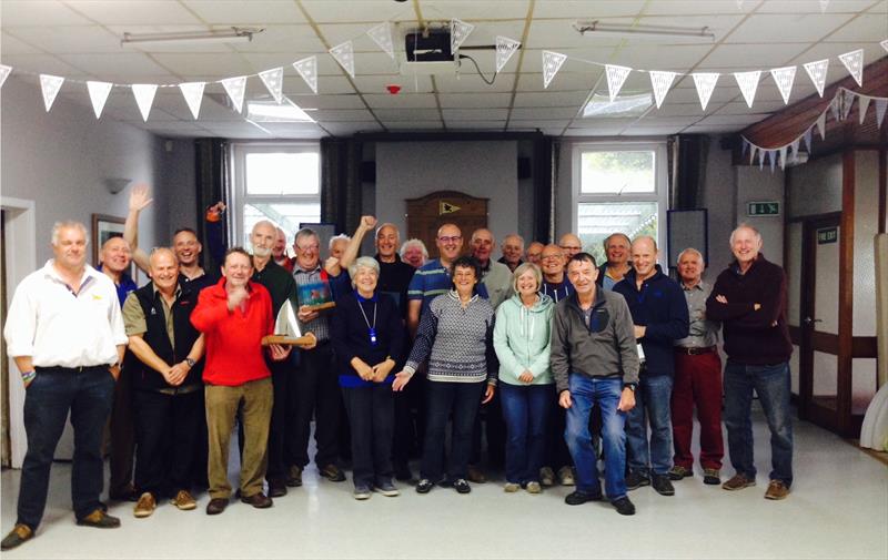 NW Senior Travellers 2015 Finale at Elton photo copyright Dave Smith taken at Elton Sailing Club and featuring the Dinghy class