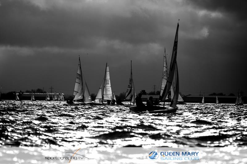 43rd Bloody Mary photo copyright Alex Irwin / www.sportography.tv taken at Queen Mary Sailing Club and featuring the Dinghy class