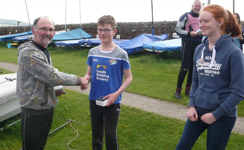 Craven Sailing Club hosts inaugural Junior Invitation event photo copyright Al Cass taken at Craven Sailing Club and featuring the Dinghy class