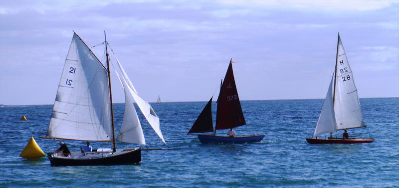 Jamesina, Baloo and Moana during the UBS Jersey Regatta photo copyright Bill Harris taken at Royal Channel Islands Yacht Club and featuring the Dinghy class