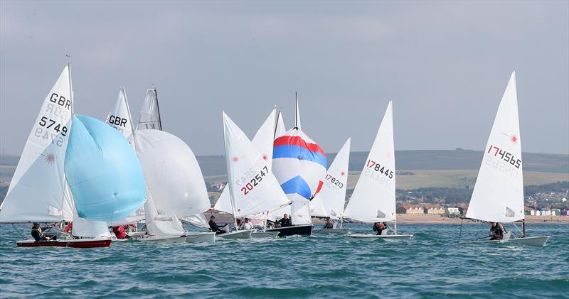 Bart's Bash event at Lancing photo copyright Warwick Baker / www.warwickpics.com taken at Lancing Sailing Club and featuring the Dinghy class