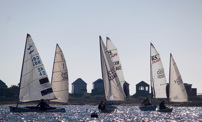 Christchurch Harbour Interclub Series day 2 photo copyright Sarah Desjonqueres taken at Mudeford Sailing Club and featuring the Dinghy class