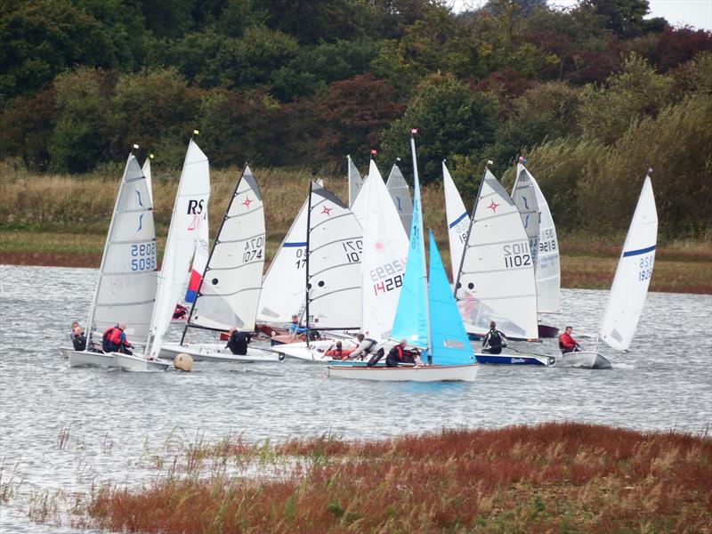 NW Senior Travellers Finale at Elton photo copyright Dave Scott taken at Elton Sailing Club and featuring the Dinghy class