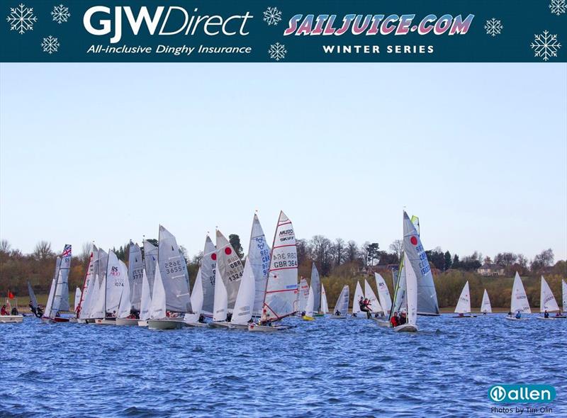 GJW Direct Sailjuice Winter Series Fernhurst Books Draycote Dash - photo © Tim Olin / Allen Brothers