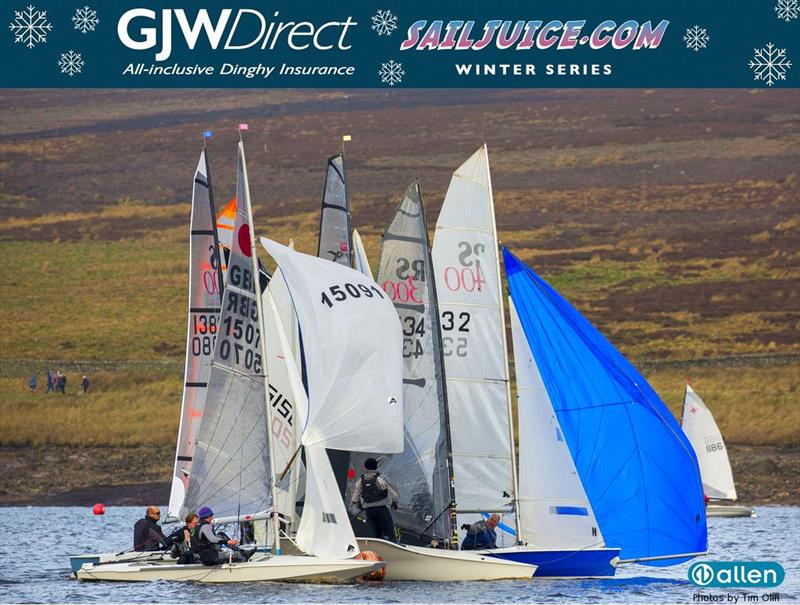 GJW Direct SailJuice Winter Series Brass Monkey photo copyright Tim Olin / www.olinphoto.co.uk taken at Yorkshire Dales Sailing Club and featuring the Dinghy class